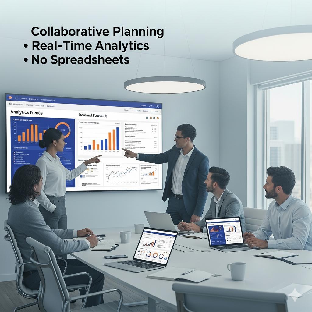 Collaborative Planning - Real-Time Analytics - No Spreadsheets